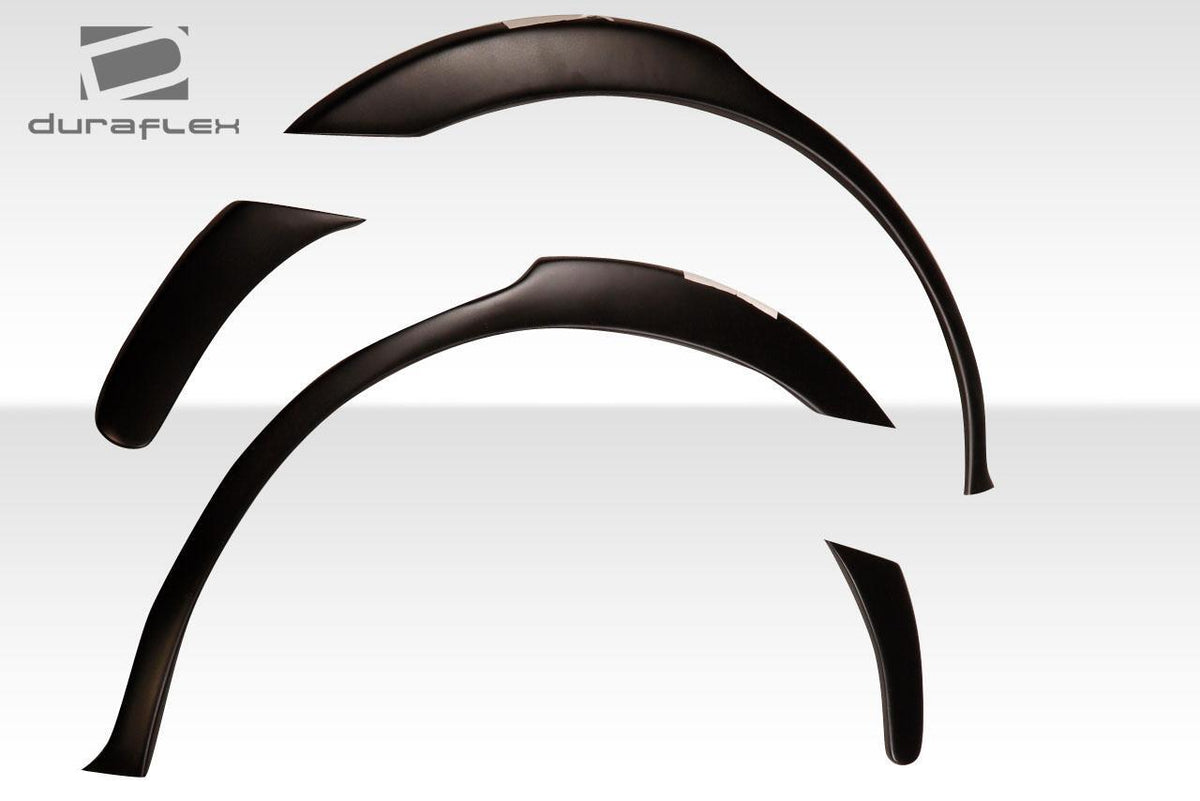 Extreme Dimensions Duraflex STI Look Rear Fender Flares - 4 Piece - 2002-2007 WRX STI