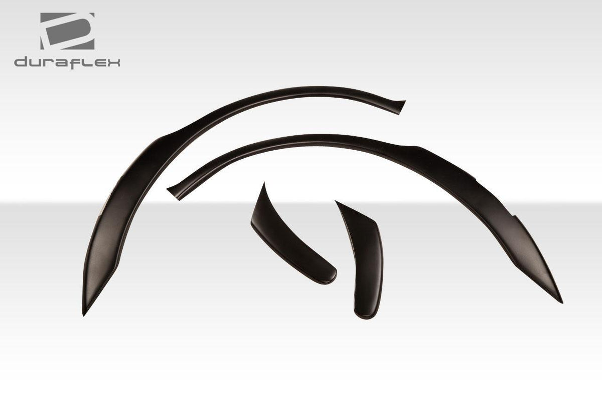 Extreme Dimensions Duraflex STI Look Rear Fender Flares - 4 Piece - 2002-2007 WRX STI