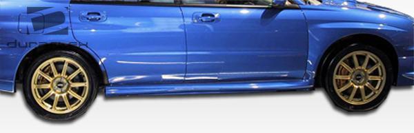 Extreme Dimensions Duraflex STI Look Side Skirts Rocker Panels - 2 Piece - 2002-2007 WRX STI