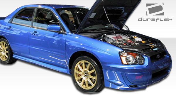 Extreme Dimensions Duraflex STI Look Side Skirts Rocker Panels - 2 Piece - 2002-2007 WRX STI