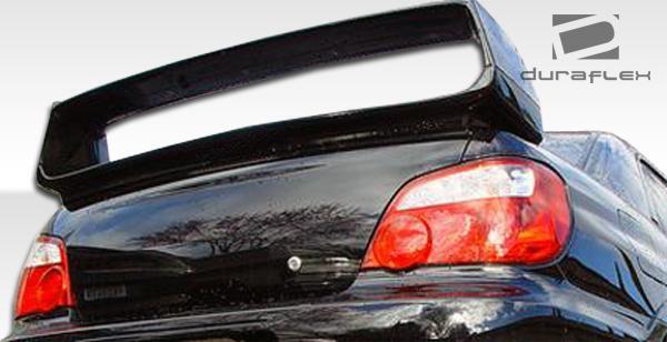 Extreme Dimensions Duraflex STI Look Wing Trunk Lid Spoiler - 1 Piece - 2002-2007 WRX STI