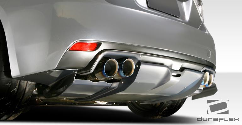 Extreme Dimensions Duraflex VR-S Rear Diffuser - 1 Piece - 2008-2014 WRX STI