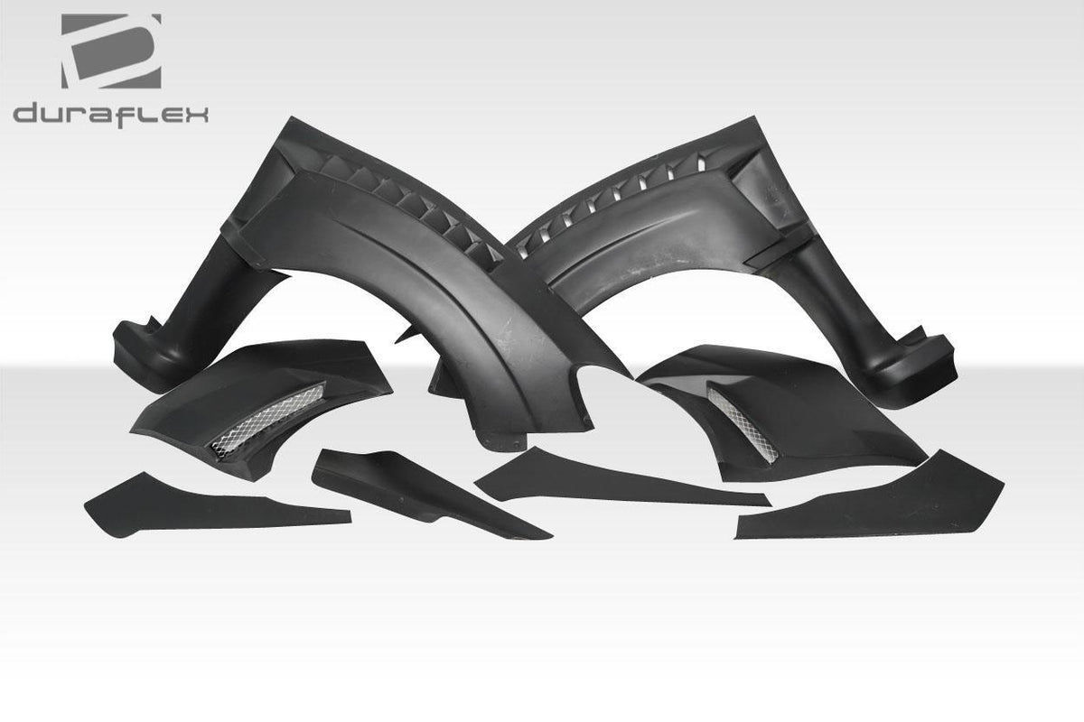 Extreme Dimensions Duraflex VRS Wide Body Front Fenders - 8 Piece - 2015-2021 WRX STI