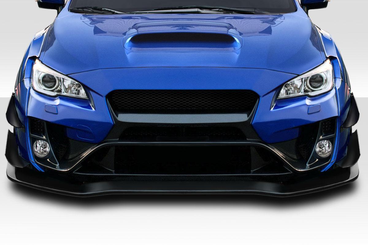 Extreme Dimensions Duraflex VRS Wide Body Front Lip Under Spoiler - 1 Piece ( fits VRS bumper only ) - 2015-2021 WRX STI