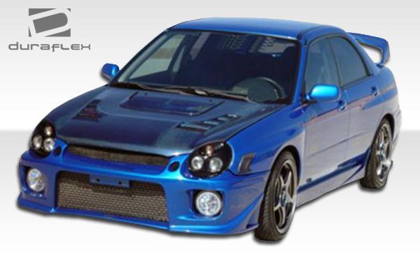 Extreme Dimensions Duraflex Zero Front Bumper Cover - 1 Piece - 2002-2003 WRX