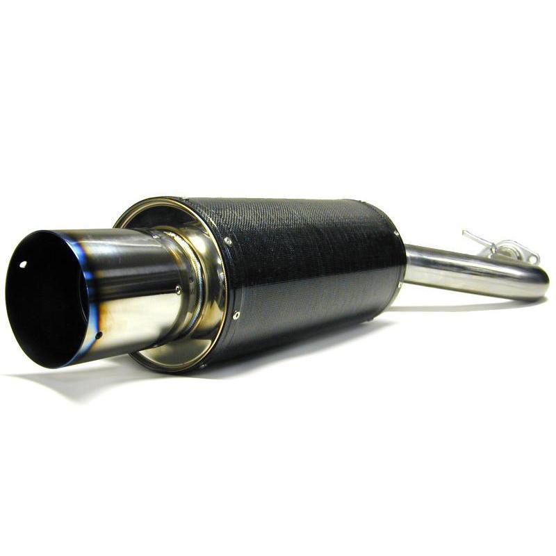 HKS Carbon-Ti Cat-Back Exhaust - 2002-2007 Subaru WRX / STI