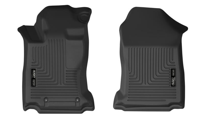 Husky Liners X-act Contour Series Front Floor Liners - Black - 2020 Subaru Outback
