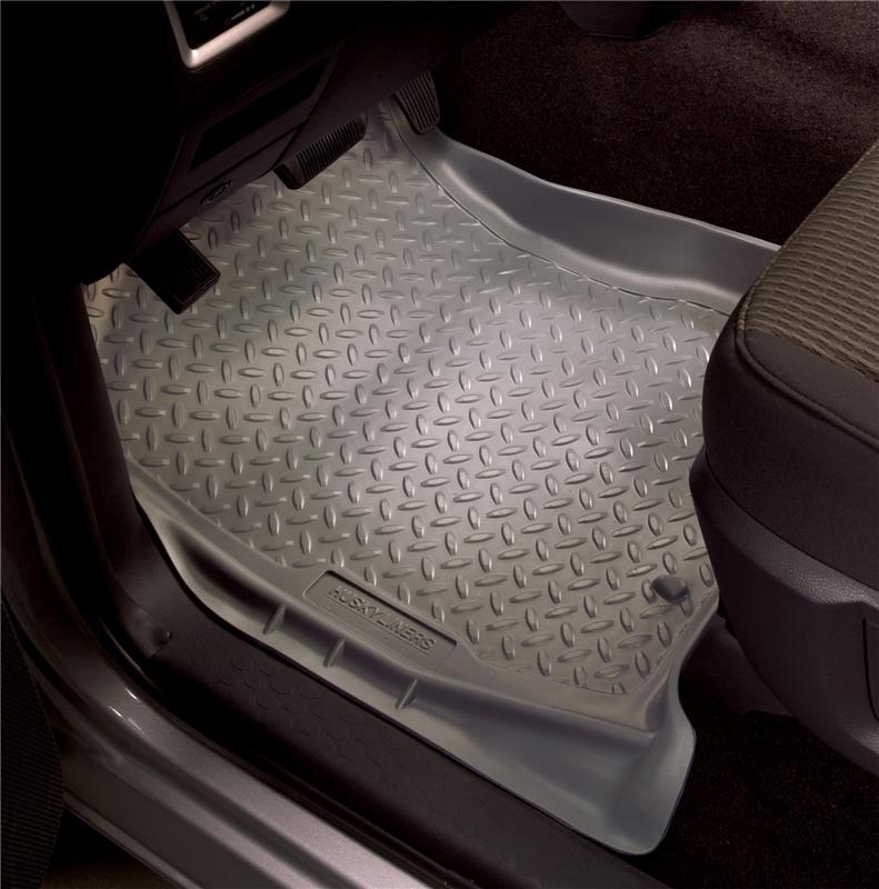 Husky Liners Style 2nd Row Black Floor Liners - 2009-2012 Subaru Forester