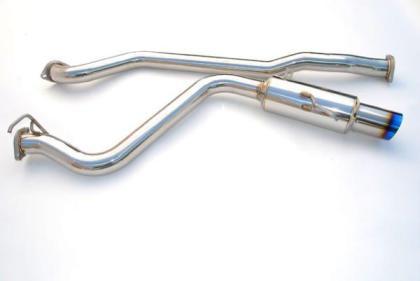 Invidia N1 Single-Exit Cat-Back Exhaust - 2008-2014 Subaru WRX / STI Sedan