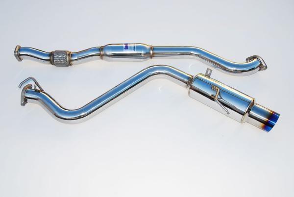 Invidia N1 Resonated Titanium-Tip Cat-Back Exhaust - 2008-2014 Subaru WRX / STI Sedan