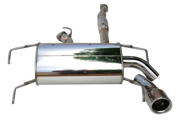 Invidia Q300 Rolled Titanium-Tip Cat-Back Exhaust - 2008-2010 Subaru WRX Hatchback
