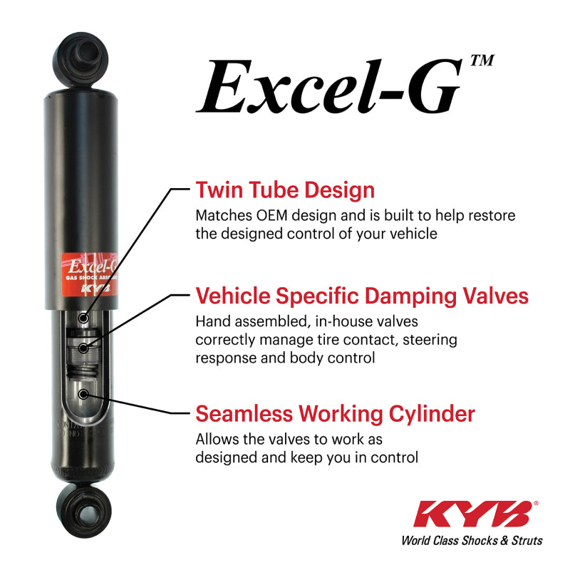KYB Shocks & Struts Excel-G Front Left - 2019-2020 Subaru Impreza