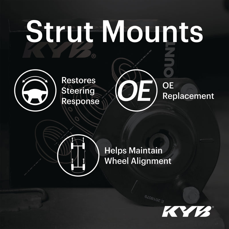 KYB AWD Strut Mount Kit - Rear - 2015-2019 Subaru Outback