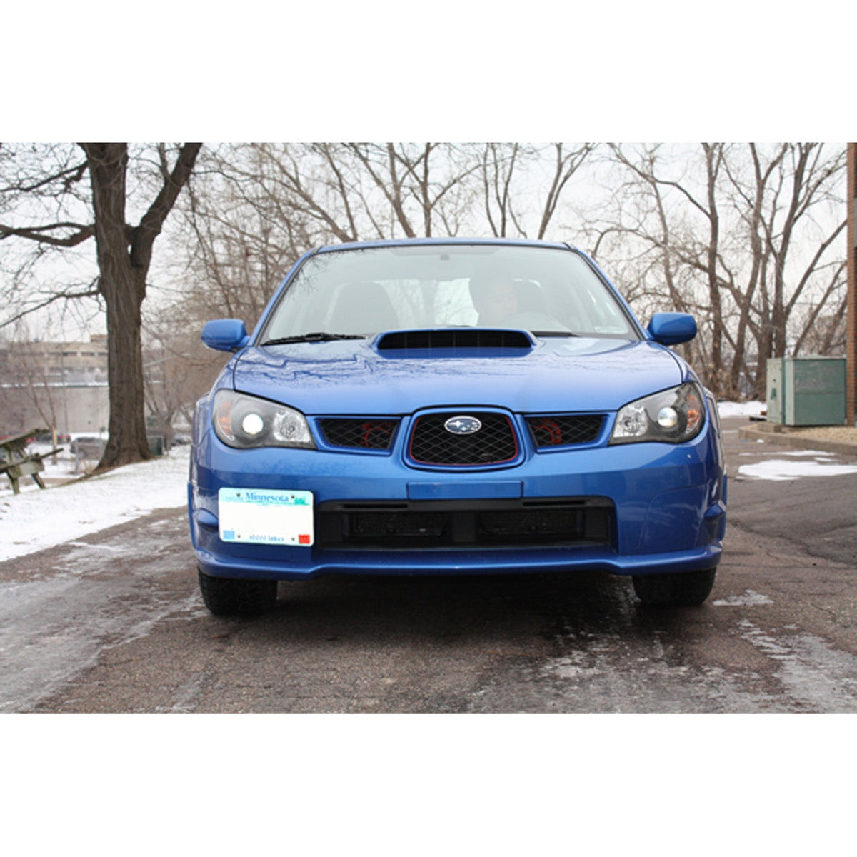 GrimmSpeed License Plate Relocation Kit - 2002-2007 Subaru WRX / STI - product image 3
