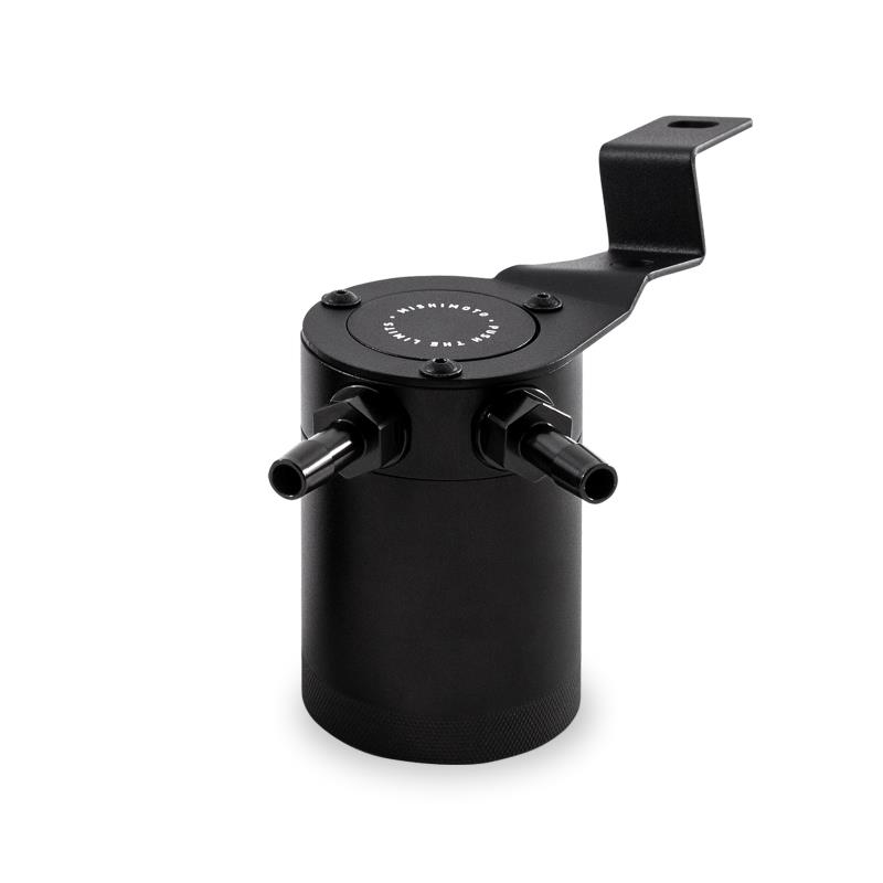 Mishimoto PCV Side Baffled Oil Catch Can (Black) - 2015-2021 Subaru WRX