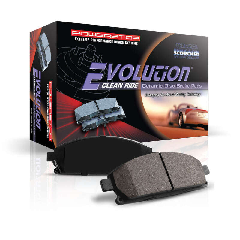 PowerStop Rear Z16 Evolution Ceramic Brake Pads - 1993-1996 Subaru Impreza