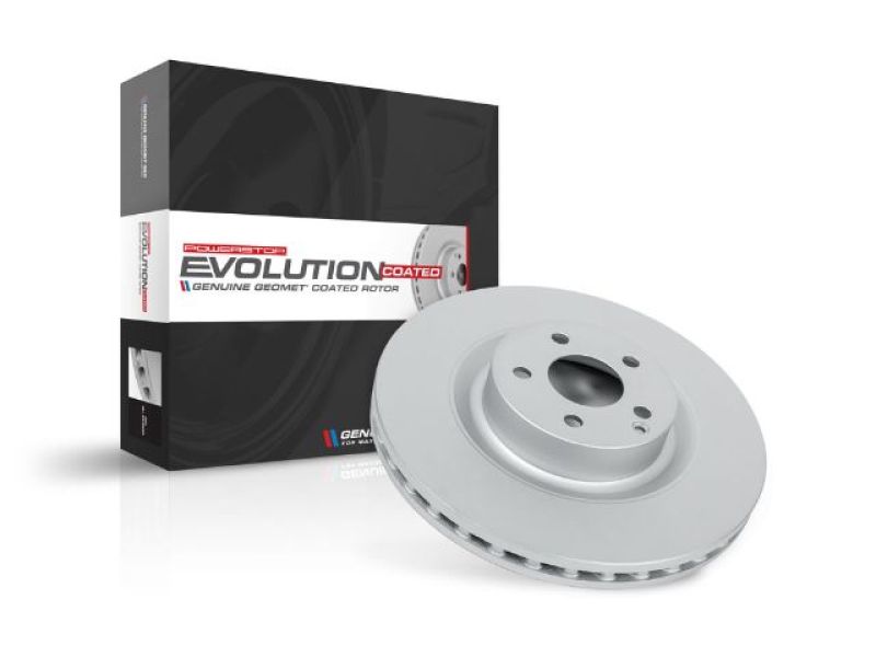PowerStop Front Evolution Geomet Coated Rotor - 2014-2018 Subaru Forester