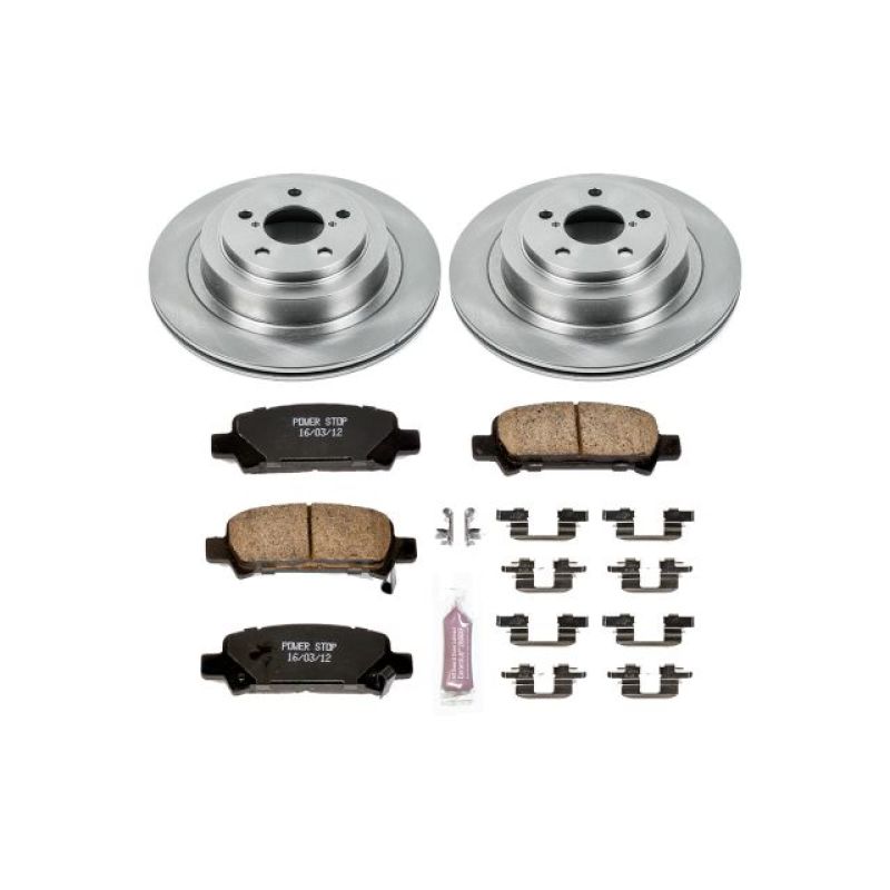 PowerStop Rear Autospecialty Brake Kit - 2005-2009 Subaru Legacy