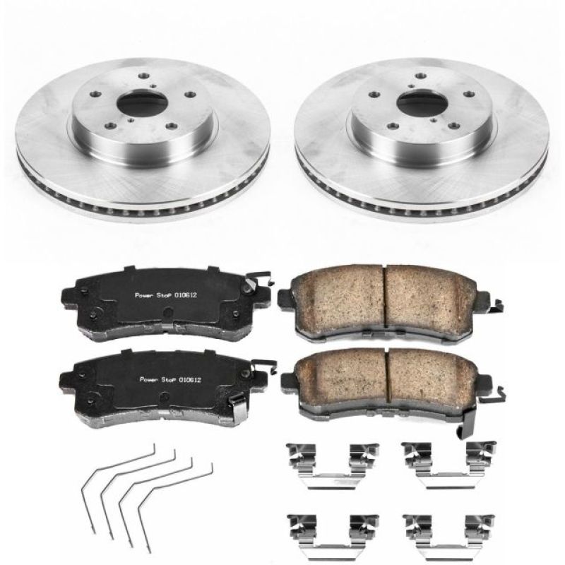 PowerStop Front Autospecialty Brake Kit - 2015-2018 Subaru Legacy