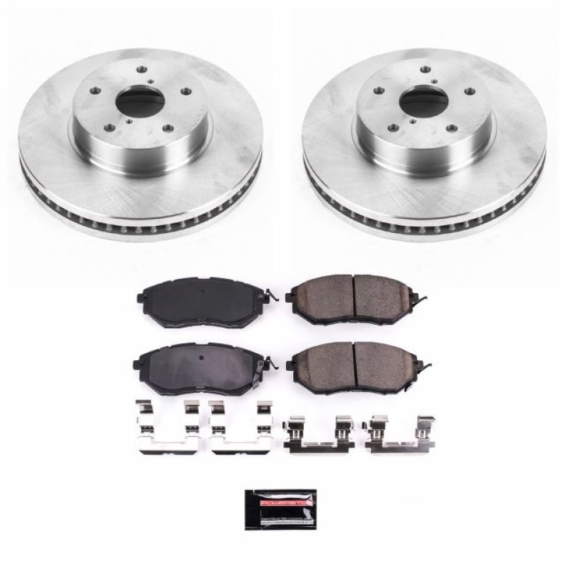 PowerStop Front Autospecialty Brake Kit - 2015 Subaru Legacy