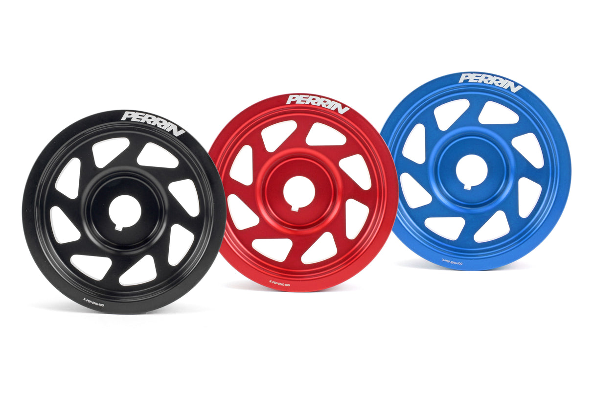 PERRIN Lightweight Crank Pulley without A/C - 2002-2014 WRX / STI - product image 13