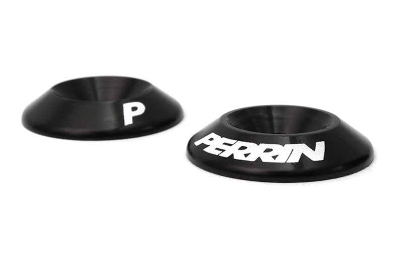 PERRIN Intercooler and Engine Cover Lockdown Washers in Black for 2015-2021 Subaru WRX