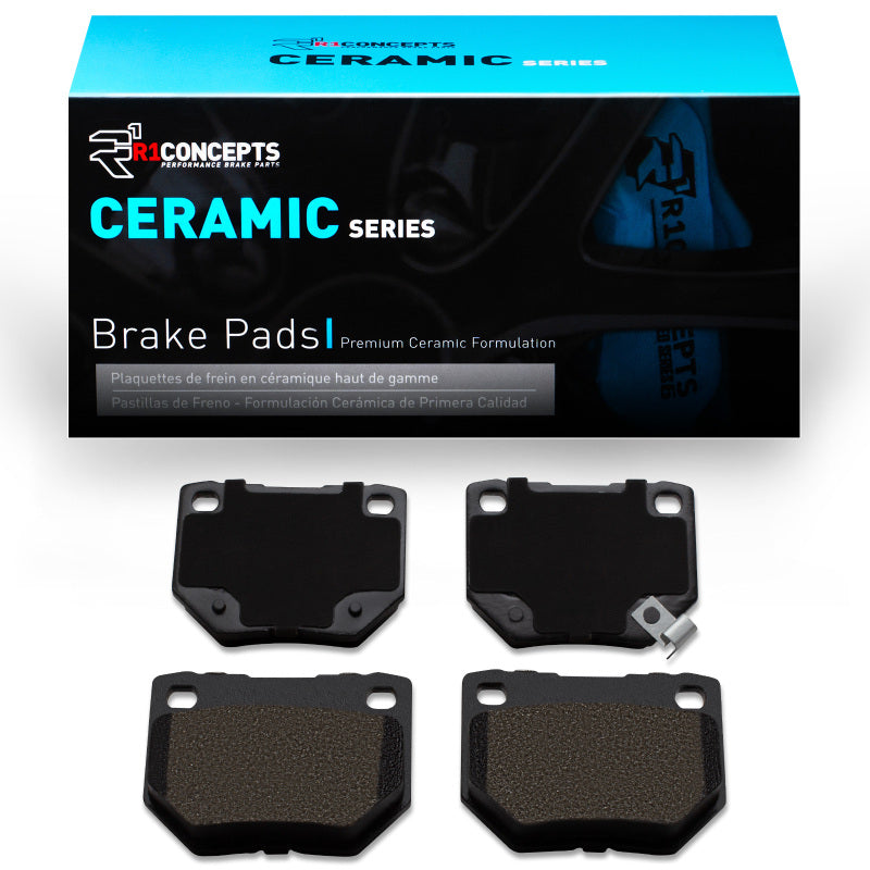 R1 Concepts Rear Ceramic Brake Pads - 2006-2007 Subaru Impreza