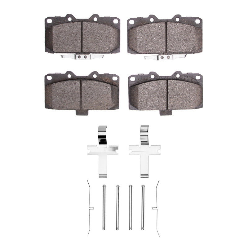 R1 Concepts Front Ceramic Pads & Hardware Kit - 2006-2007 Subaru Impreza