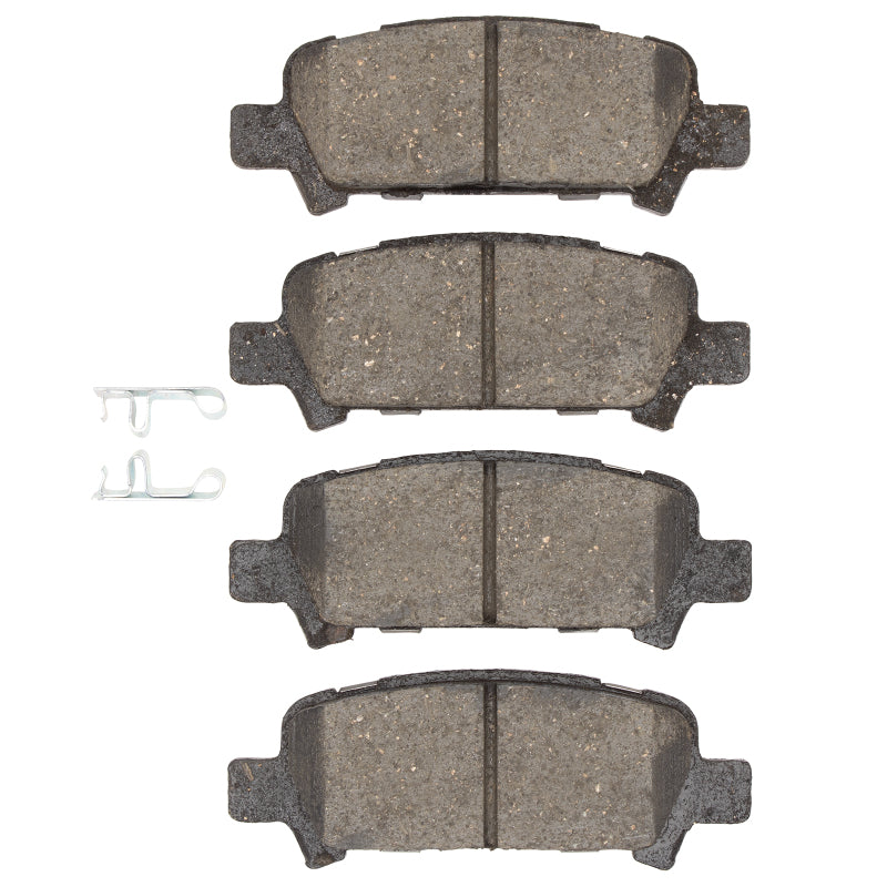 R1 Concepts Rear Semi Met Pads & Hardware Kit - 2005-2009 Subaru Legacy