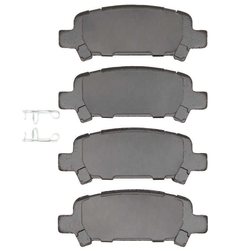 R1 Concepts Rear Semi Met Pads & Hardware Kit - 2005-2009 Subaru Legacy