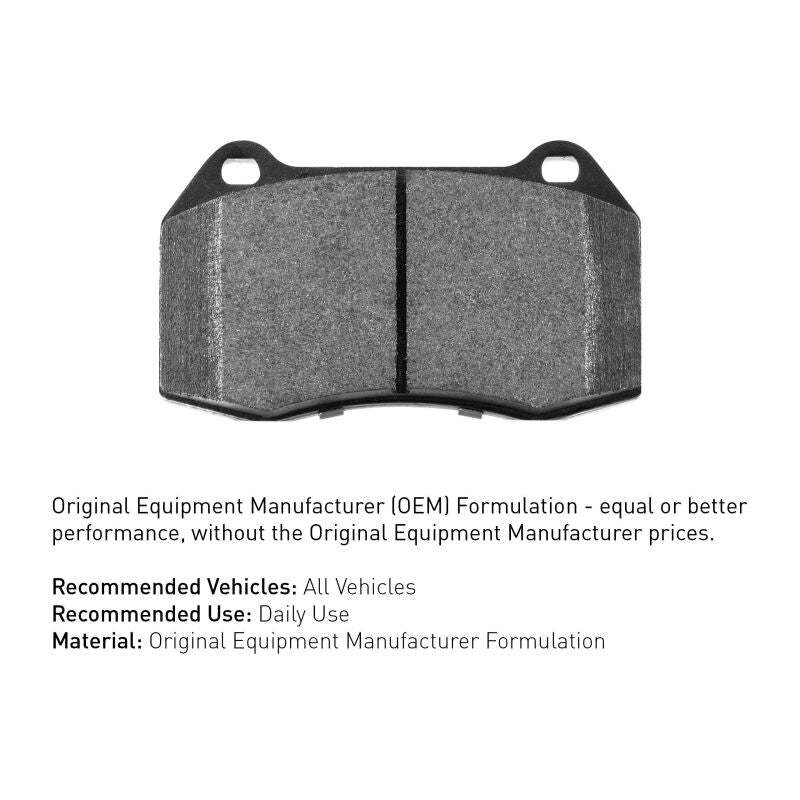 R1 Concepts Front Optimum OE Brake Pads - 2006-2007 Subaru Impreza