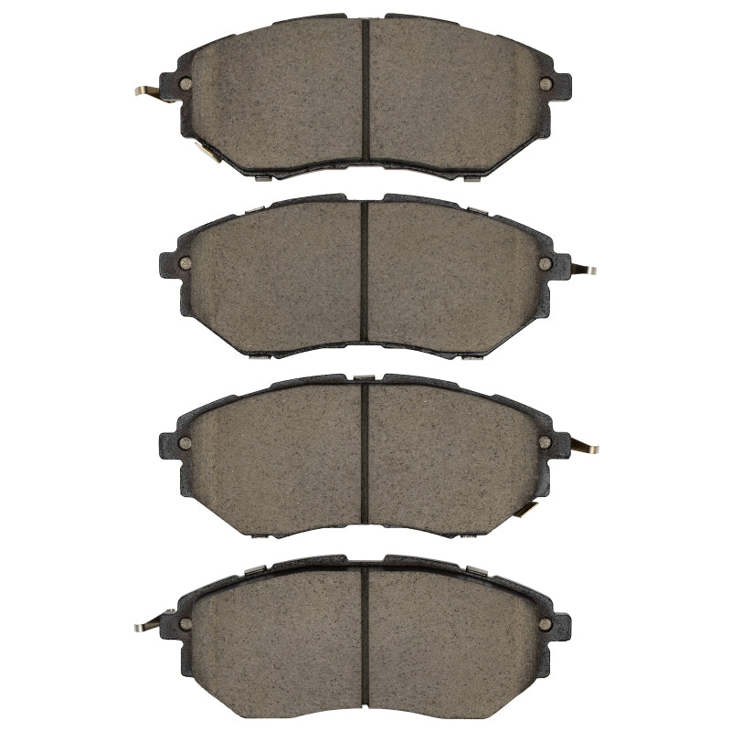R1 Concepts Front R1 Euro Ceramic Pads & Hardware Kit - 2015 Subaru Legacy