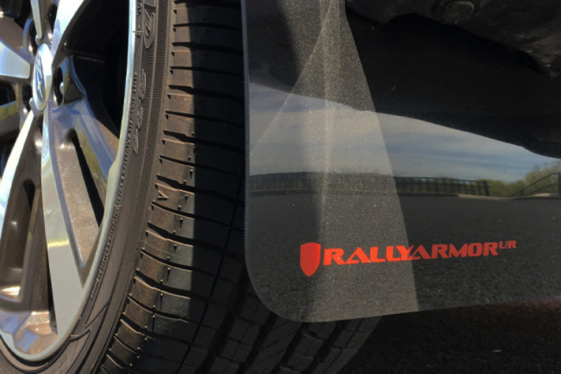 Rally Armor 4D / 5D Black UR Mud Flap w/ Blue Logo - 2017-2023 Subaru Impreza