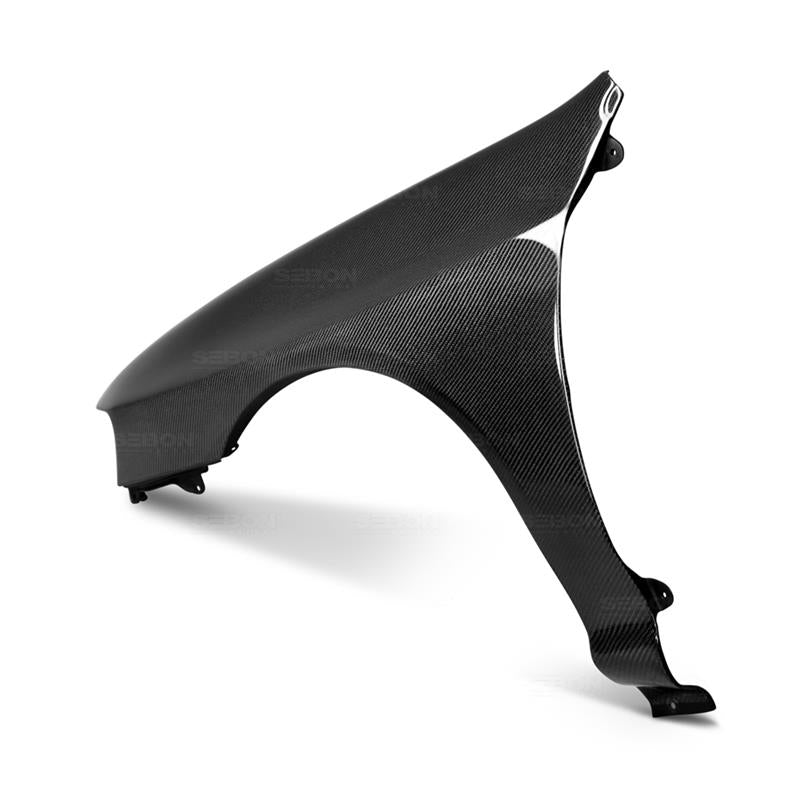 Seibon Carbon Fiber 10mm Wider Fenders (Pair) - 1998-2001 Subaru Impreza