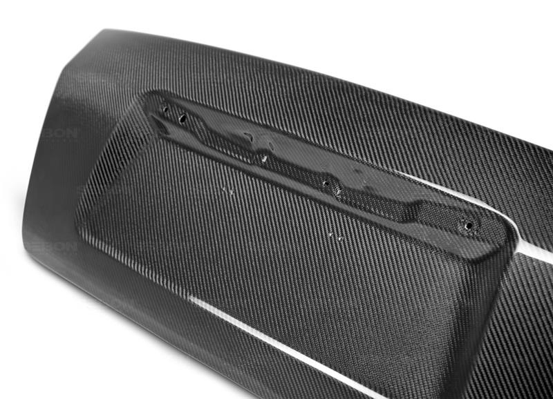 Seibon WRK / 4dr OEM-style Carbon Fiber Trunk Lid - 2008-2010 Subaru Impreza