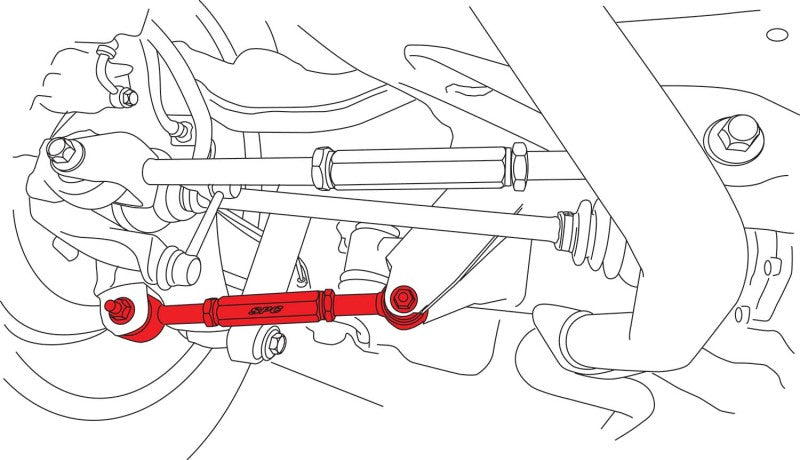 SPC Performance Baja Rear Camber Kit (SINGLE ARM-REQUIRES 2) - 2000-2009 Subaru Outback