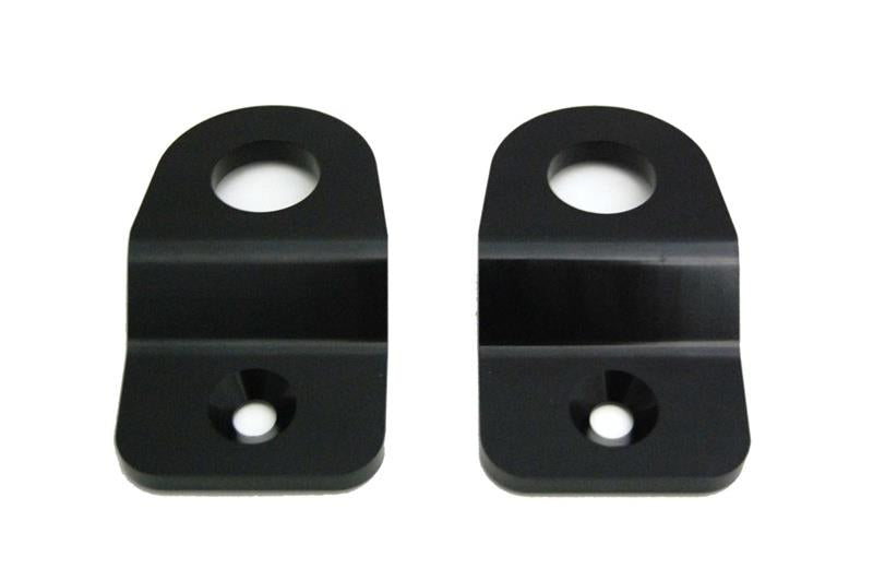 Torque Solution Radiator Stay Bracket (Black): - 2008-2011 Subaru Impreza