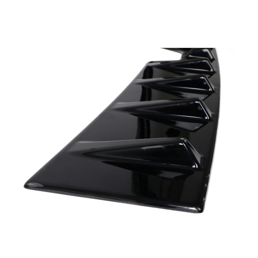 BLOX Racing Vortex Generator ABS (Black) - 2008-2014 Subaru WRX / 2010-2014 STI