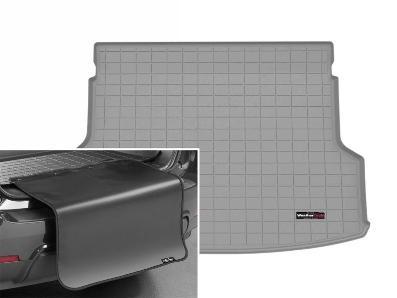 WeatherTech w/o Harman Kardon Audio Sys Cargo Liner w/ Bumper Protector - 2025 Subaru Forester