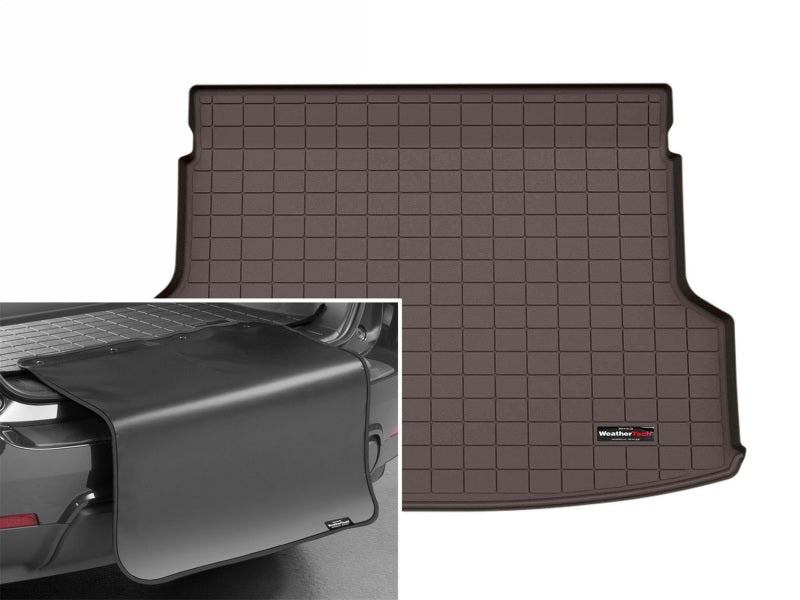 WeatherTech w/o Harman Kardon Audio Sys Cargo Liner w/ Bumper Protector - 2025 Subaru Forester
