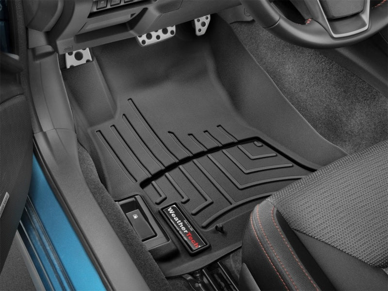WeatherTech Front FloorLiner - Black - 2018-2023 Subaru Impreza