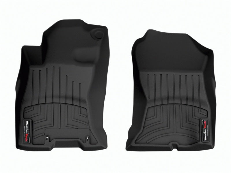 WeatherTech 1st Row Front FloorLiner - Black - 2019-2023 Subaru Crosstrek