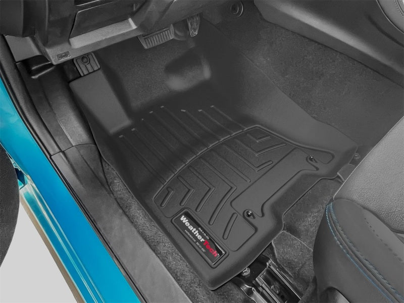 WeatherTech 1st Row Front FloorLiner - Black - 2019-2023 Subaru Crosstrek