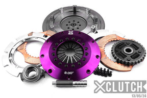 XCLUTCH Stage 5 8.0in Twin Disc Sprung Ceramic Clutch Kit - 2015-2017 Subaru WRX