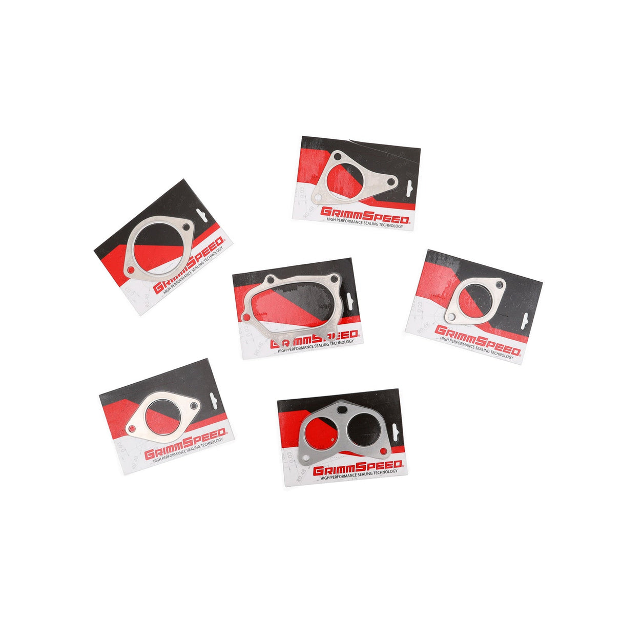 GrimmSpeed Exhaust Gasket Set - Subaru WRX / STI EJ Turbo Models - product image 1