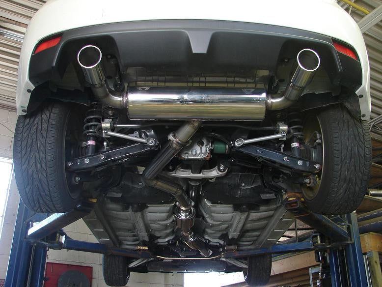Ultimate Racing Quiet Dual-Exit Catback Exhaust - 2008-2014 Subaru STI Hatchback - product image 1