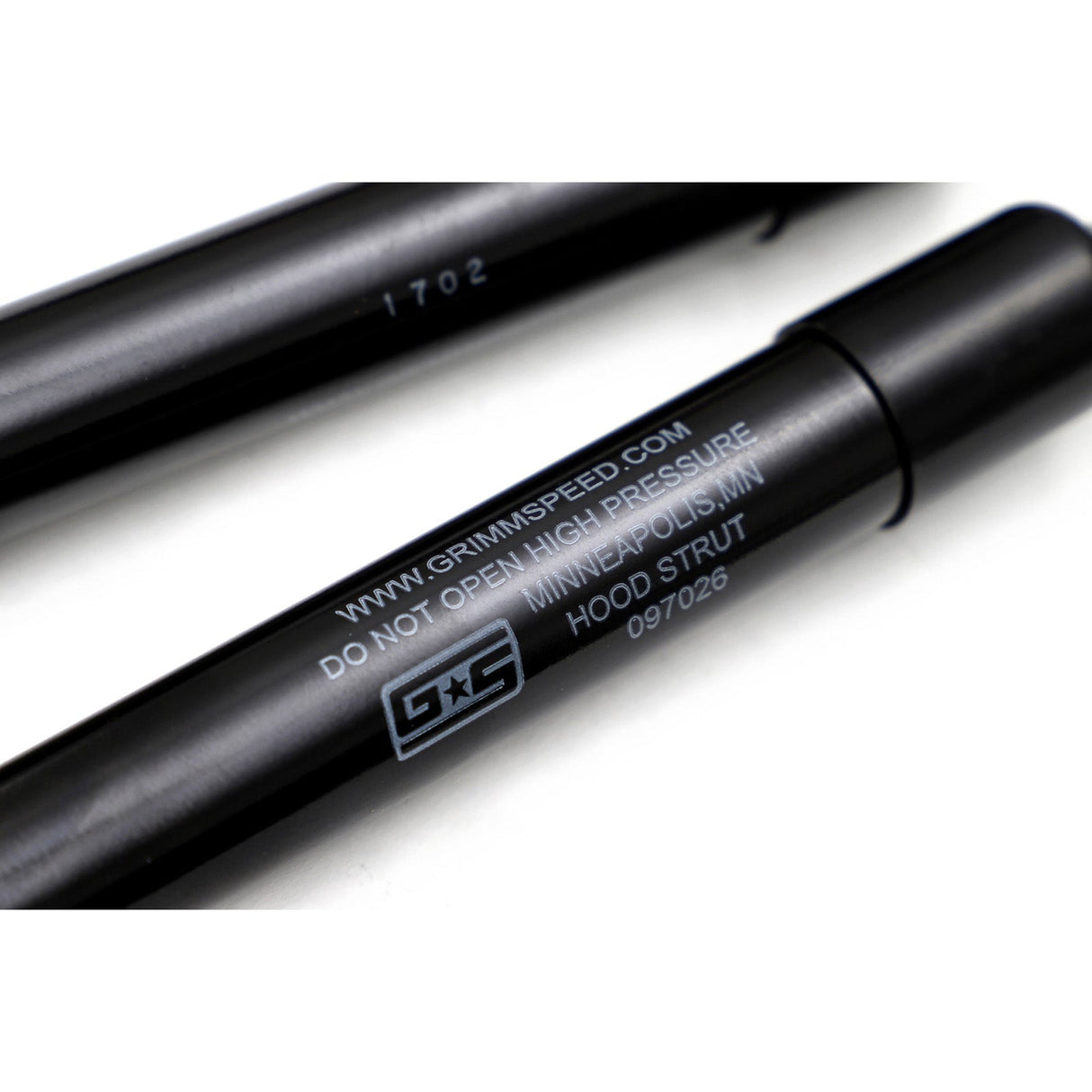 GrimmSpeed High-Lift Hood Struts - 2008-2014 Subaru WRX / STI - product image 4