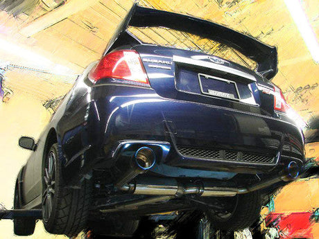 Ultimate Racing Dual-Muffler Catback Exhaust - 2011-2014 Subaru WRX / STI Sedan - product image 2