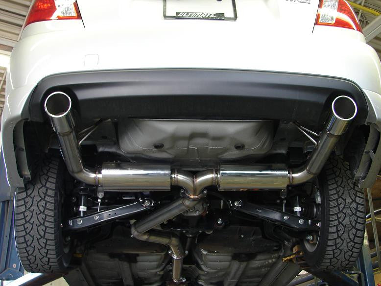 Ultimate Racing Dual-Exit Catback Exhaust - 2008-2010 Subaru WRX - product image 1