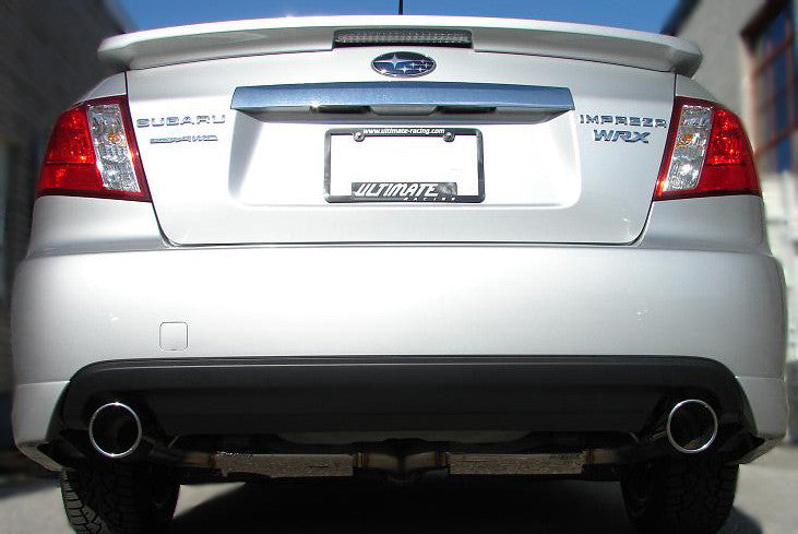 Ultimate Racing Dual-Exit Catback Exhaust - 2008-2010 Subaru WRX - product image 3